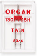 Organ Twin Needles 80/12 4.0mm, Sewing Machine Twin Needles