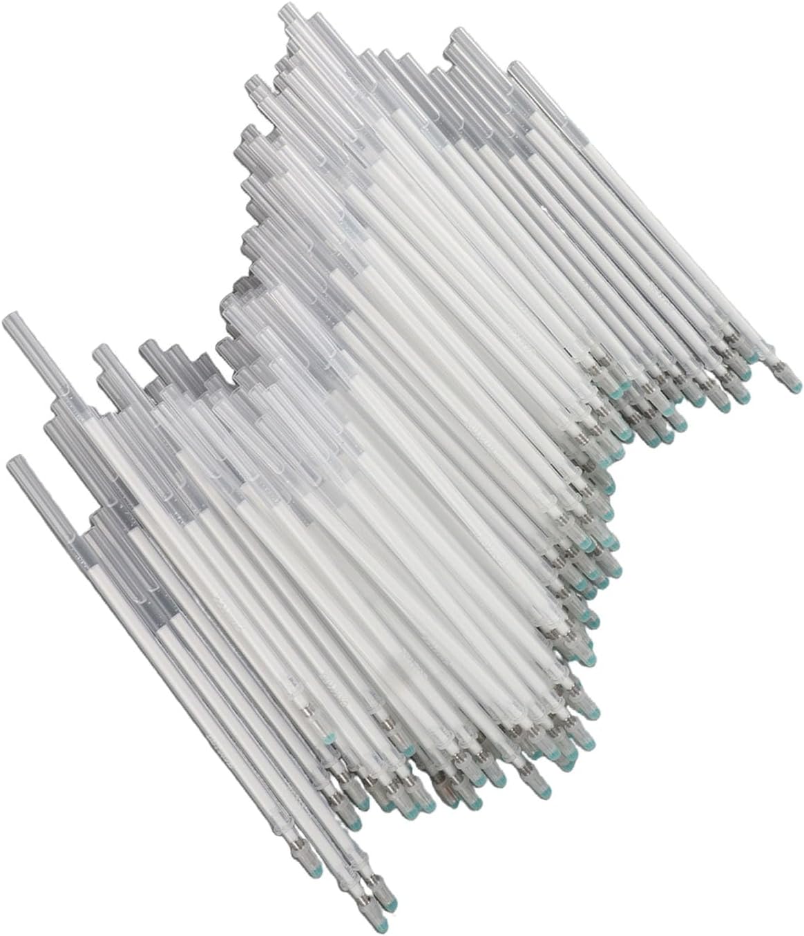 100Pcs Fabric Marking Refills, White, High Temperature Disappearing