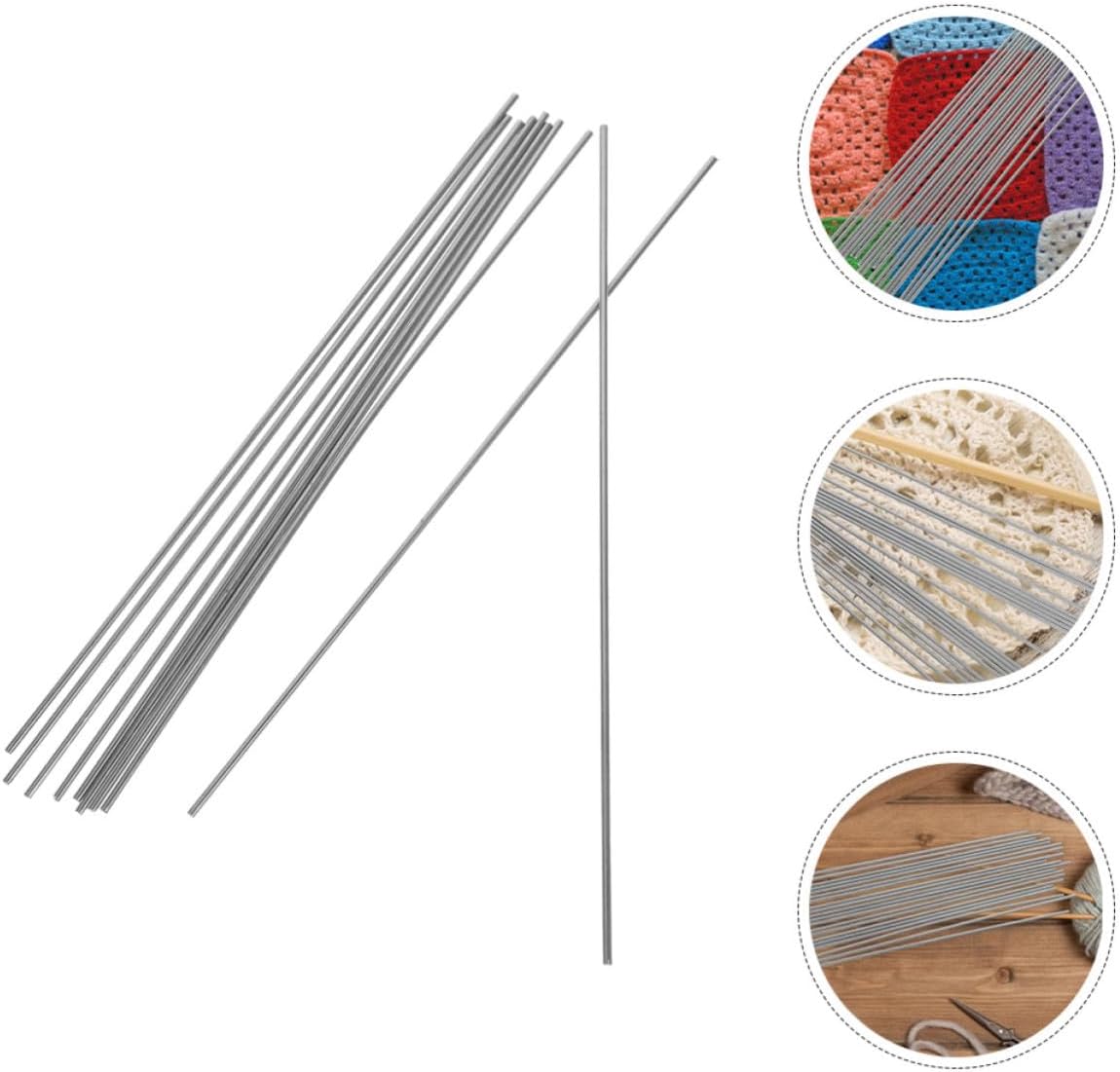 Homoyoyo Blocking Pins and Yarn Projects 20pcs Stainless Steel