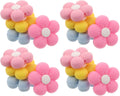 Cute Flower Knitting Needle Point Protectors for Winter, 16pcs