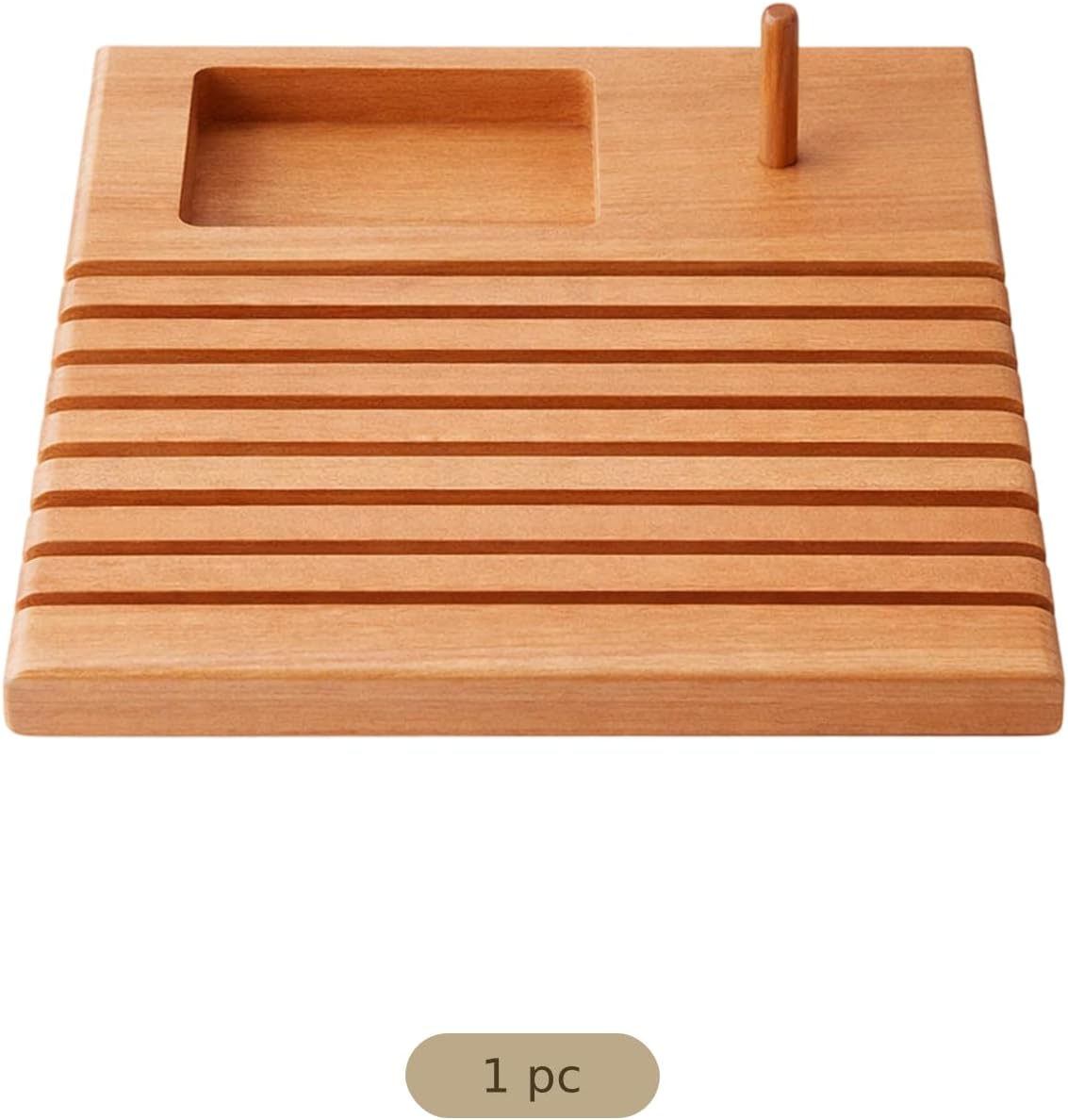 Wood Quilt Ruler Holder, Quilting Organizer with 0.22 in and 0.55 cm