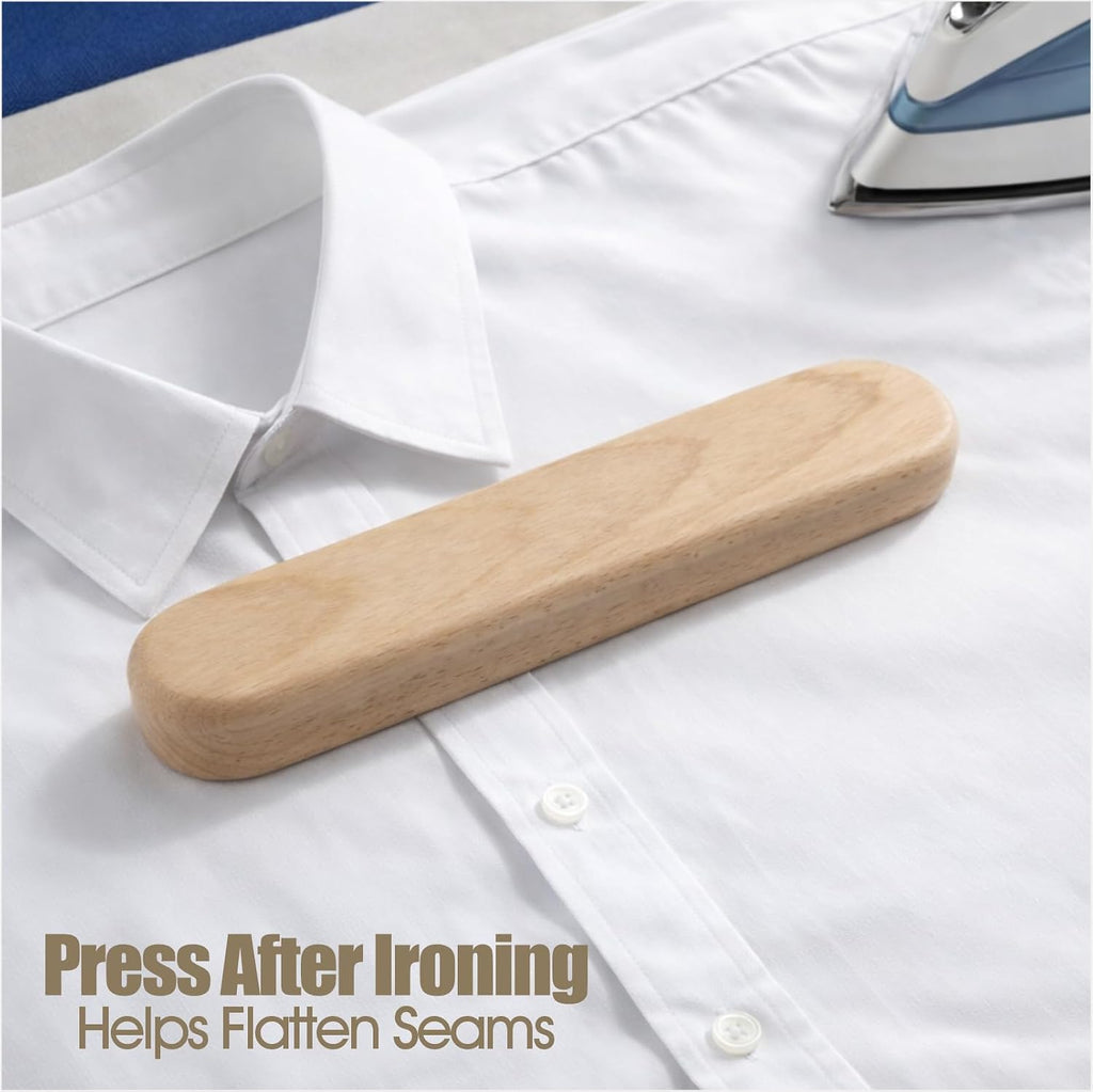 Tailor Clapper Beech Wood Pressing Block, Quilting Ironing Seam Press