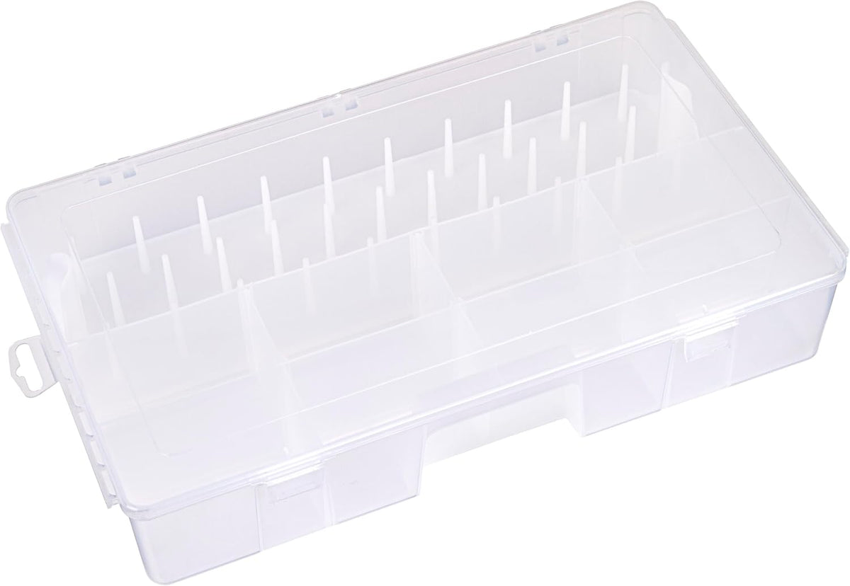 ArtBin Sew-Lutions Sewing Supply System with Thread Spool Tray, Clear