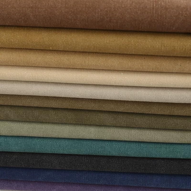 Cotton Canvas Fabric for Sewing and Bags, Standard Dark Green, 17.72 x