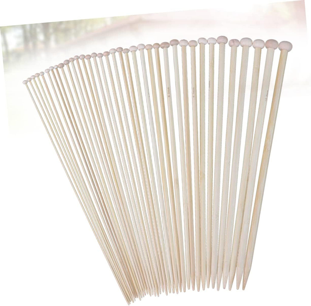 36 Piece Single Pointed Knitting Needles Set for DIY