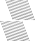 50pcs Steel Crochet Blocking Pins, Smooth Metal Crafting Supplies