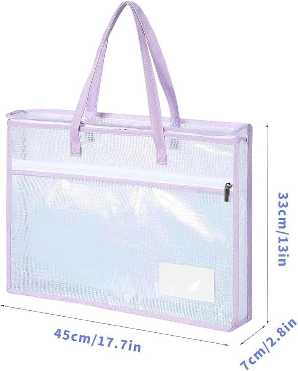 Spacious Sewing Project Bag with Multiple Pockets Storage Container