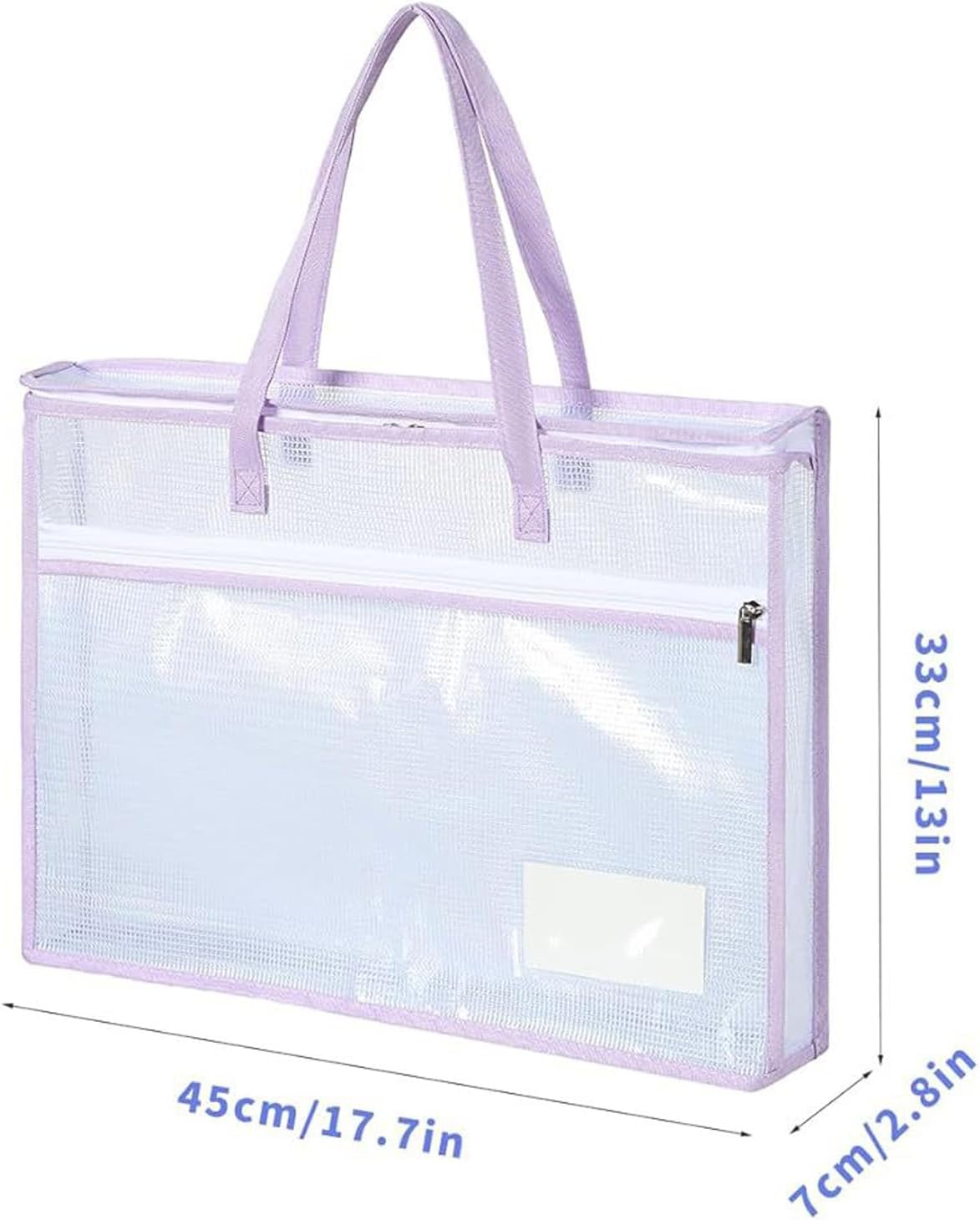 Spacious Sewing Project Bag with Multiple Pockets Storage Container