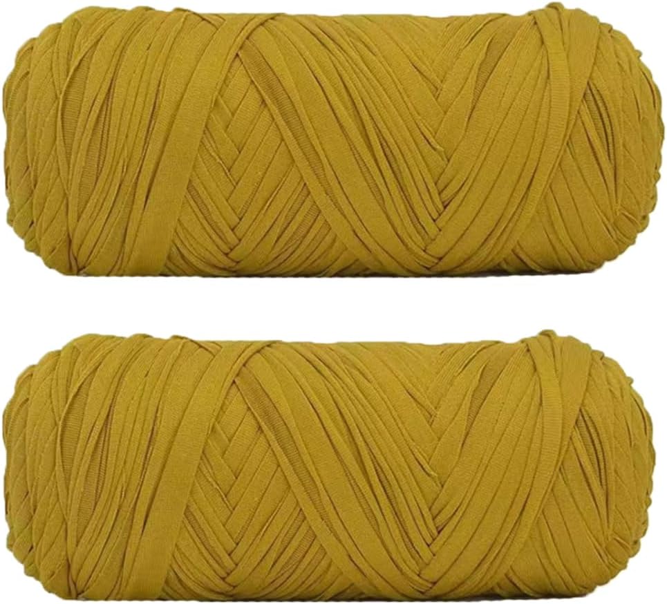 400 g/14.11 oz T Shirt Yarn for Crocheting Bags Basket Coaster