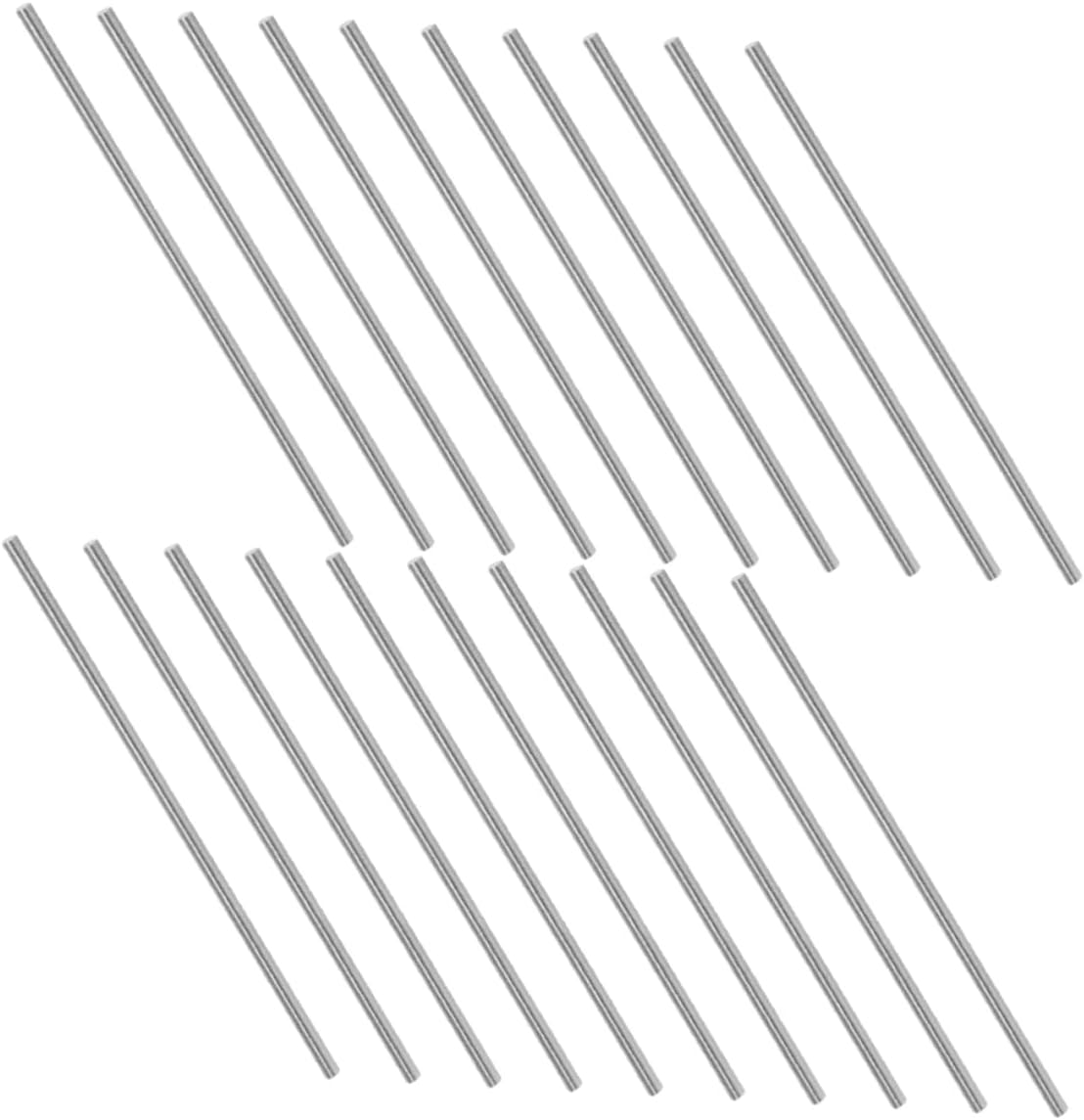 20pcs Stainless Steel Blocking Rods for Knitting Board Accessories