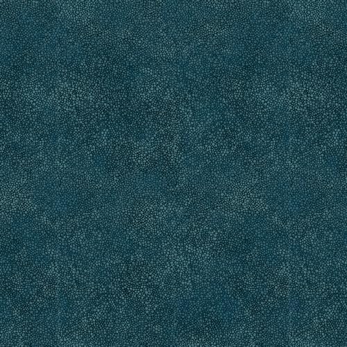Rich, Dark Teal Blue, Tiny Bubbles, Accent Fabric, 24/7 Bubbles