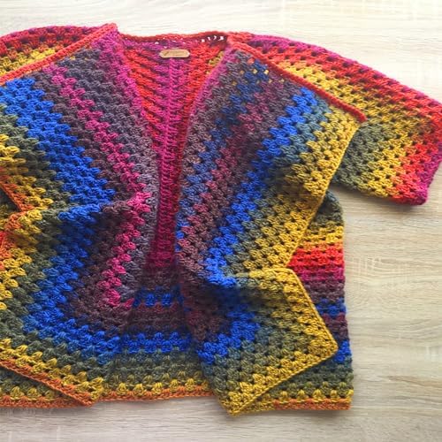 Estako Cake (4 Cake Pack) 100% Acrylic Multicolor Yarn, DK - Light