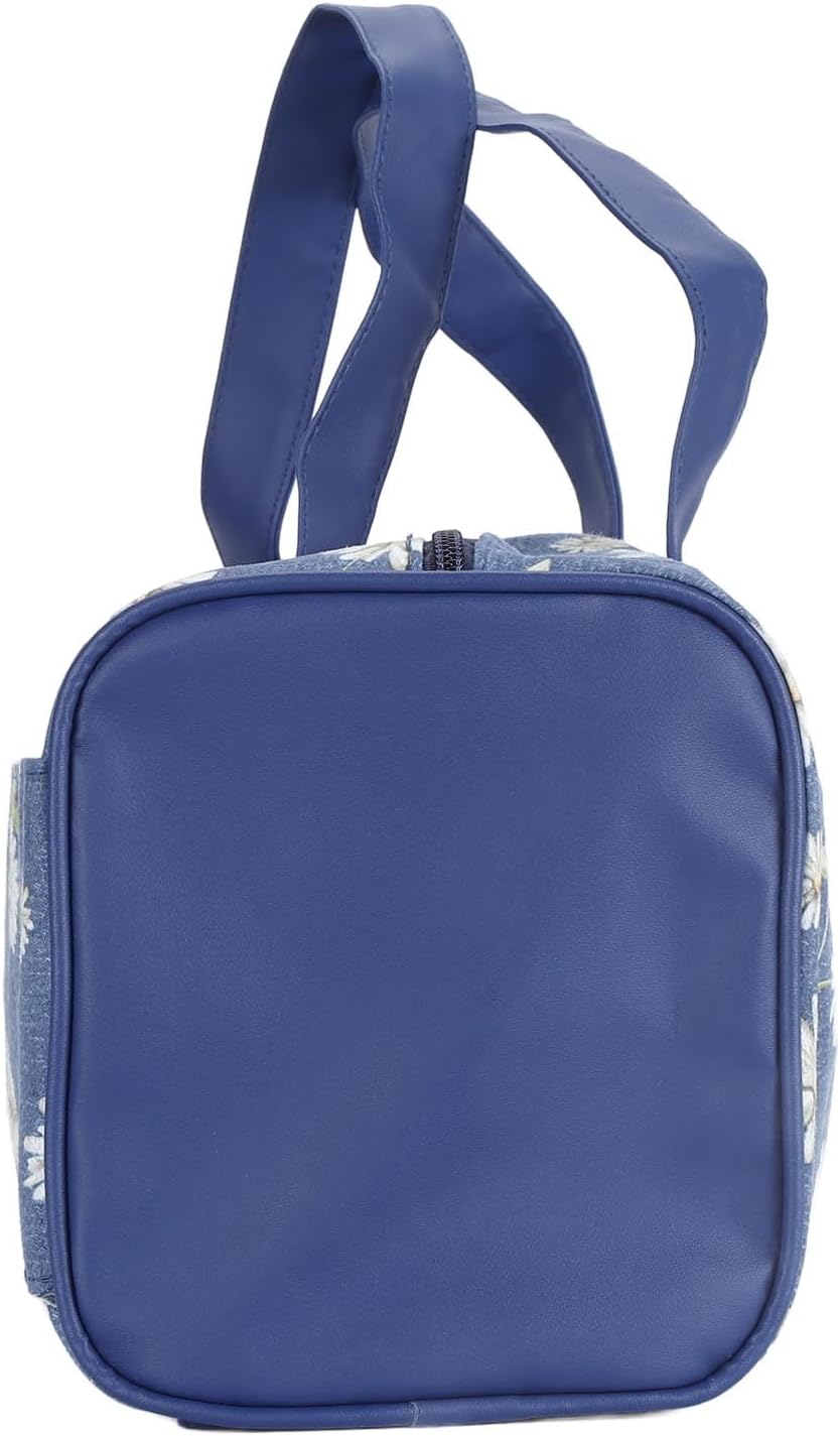 Large Fabric Knitting Needles Bag, Yarn Storage Organizer Bag with