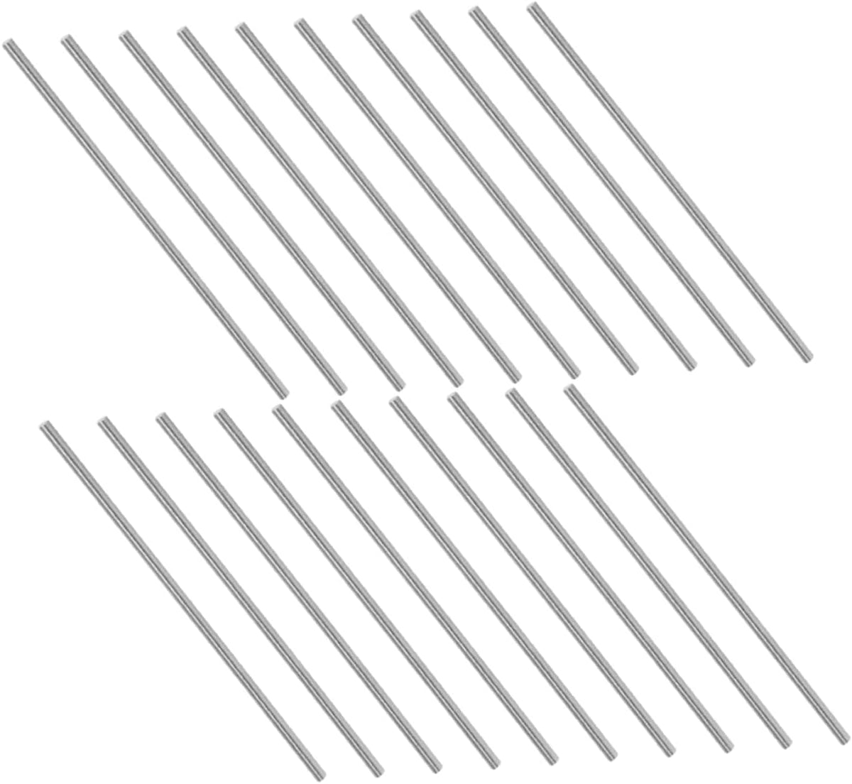 20pcs Stainless Steel Blocking Rods for Crochet and Knitting