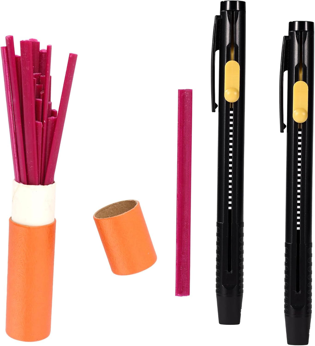 23pcs Heat Erasable Fabric Marker for Sewing, Embroidery, Quilting