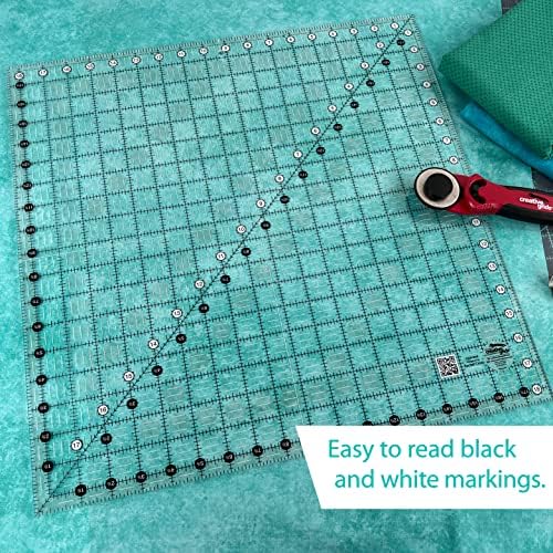 Creative Grids Quilt Ruler 18-1/2in x 18-1/2in Square – CGR1818 – Made
