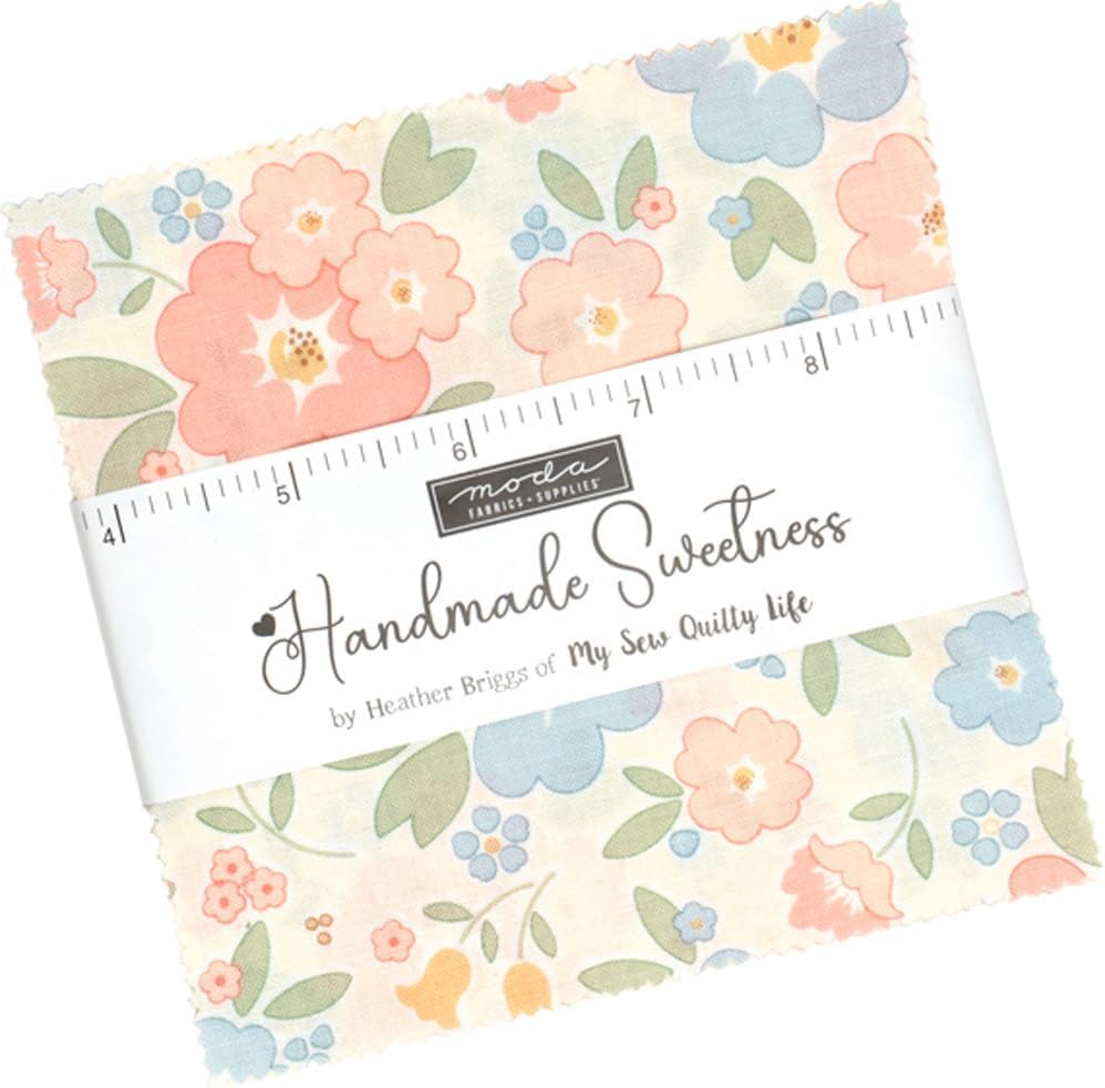Heather Briggs Handmade Sweetness Charm Pack 42 5-inch Squares Moda