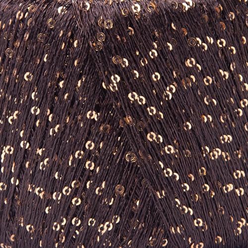 YarnArt Galassia Glitter Yarn – Fine Sparkly Polyester Thread for