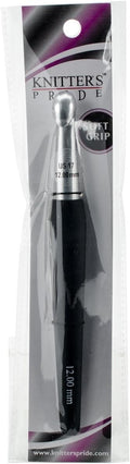 Knitter's Pride Aluminum Crochet Hook, 12mm, Silver