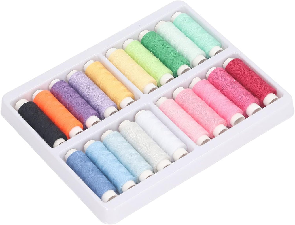 Zopsc 20 Colors Polyester Sewing Thread Kit 328ft Spools (20 Colors