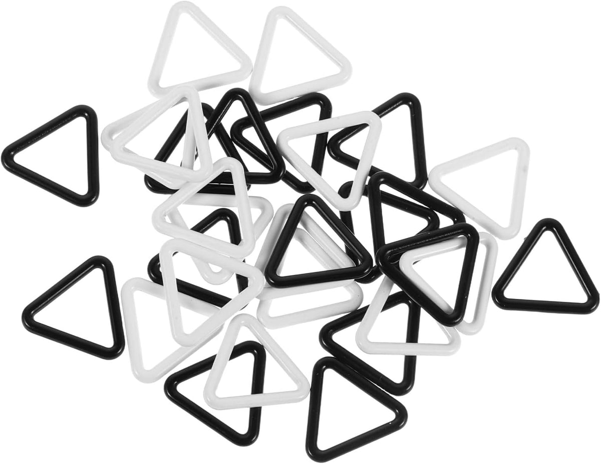 Triangle Metal Stitch Markers 30pcs for Knitters and Crochet