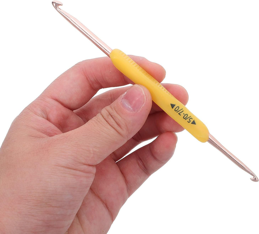 10pcs Double Headed Crochet Hooks Set for Yarn and Scarves