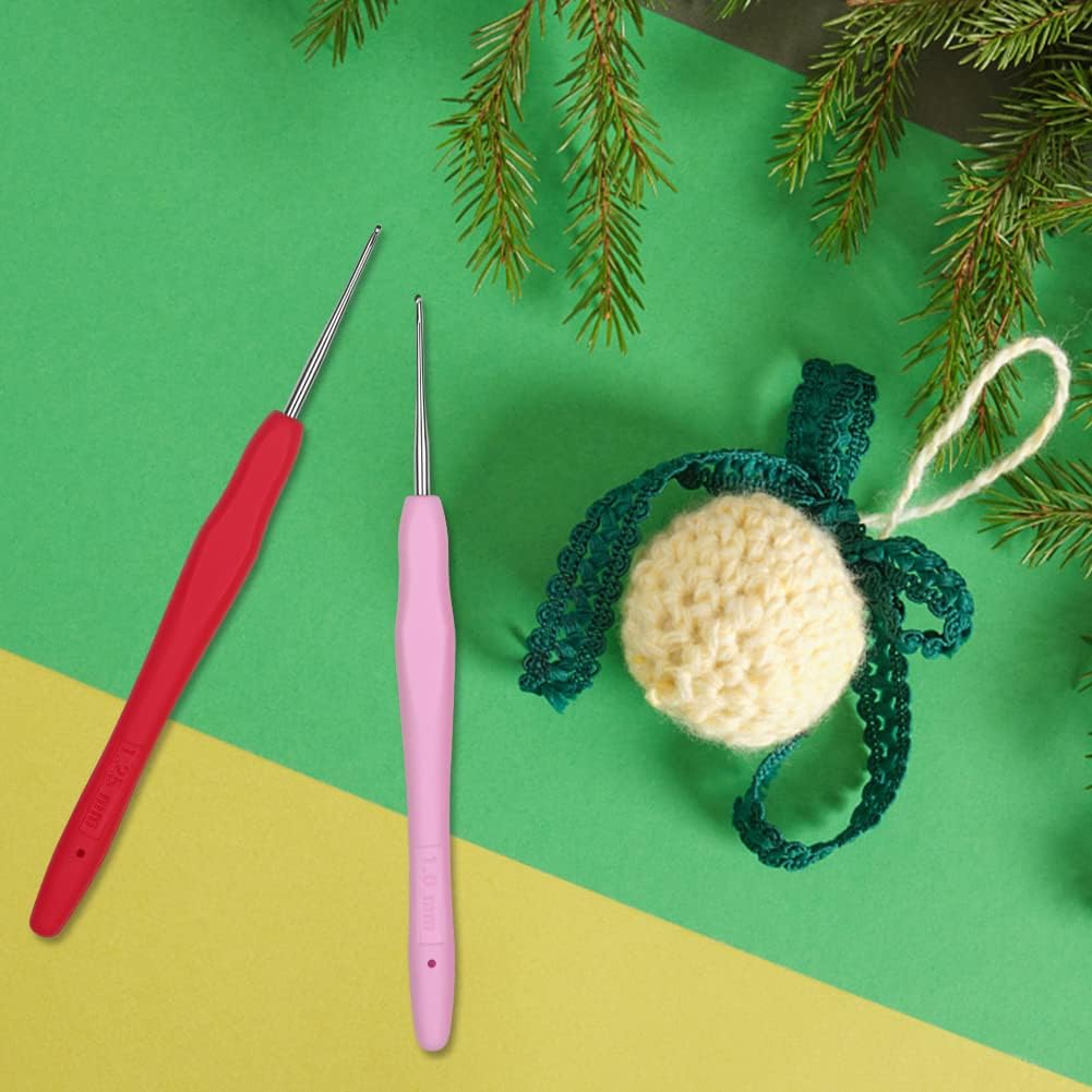 Small Sizes Crochet Hooks 5 pcs Lace Crochet Needles (0.5mm - 1.5mm)