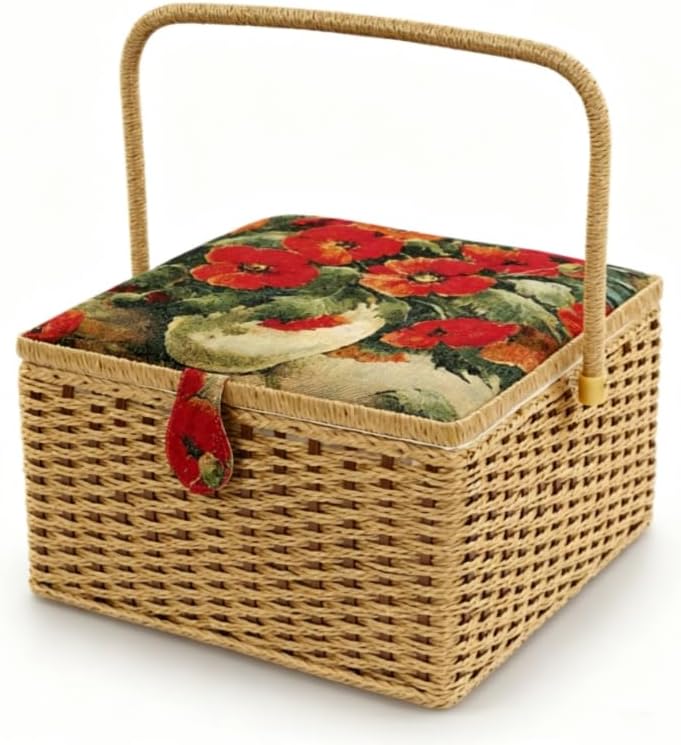 Extra Large Sewing Baskets for Adults Clearance Portable Storage