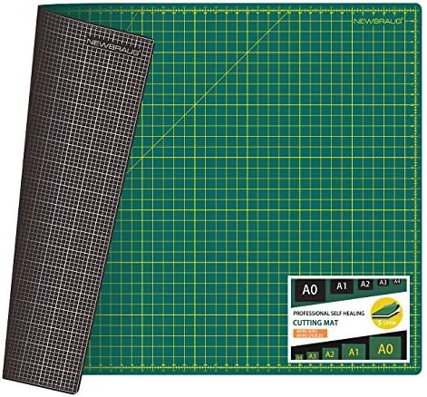 NEWBRAUG 36'' × 48'' Large Self Healing Cutting Double Sided 5-Ply