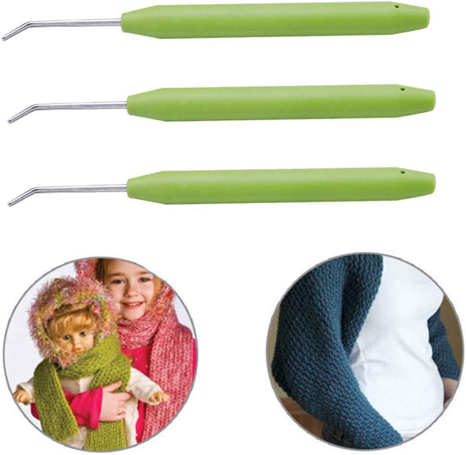 Mofuiry 4 Sets Knitting Loom Hooks, Crochet Hook Set with 8 Pieces