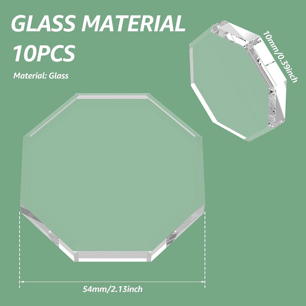 10 Pack Glass Pattern Weights Kit, Versatile Portable Sewing Fabric