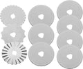 10pcs Rotary Cutter Blades for Quilting and DIY Projects Steel