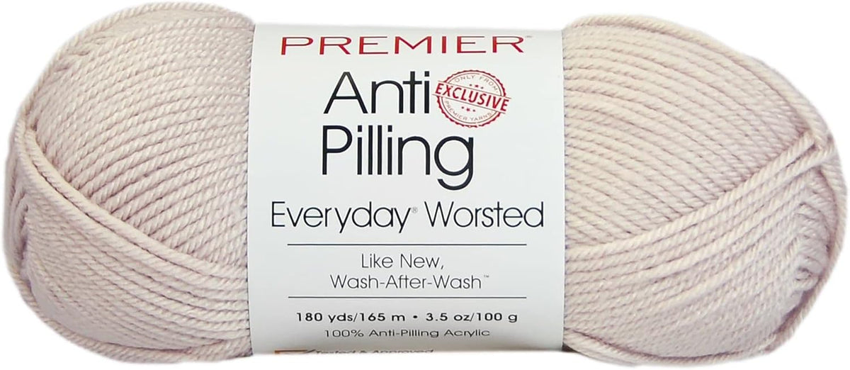 Premier Yarns Everyday Worsted, Linen, Medium Weight, 3.5 oz