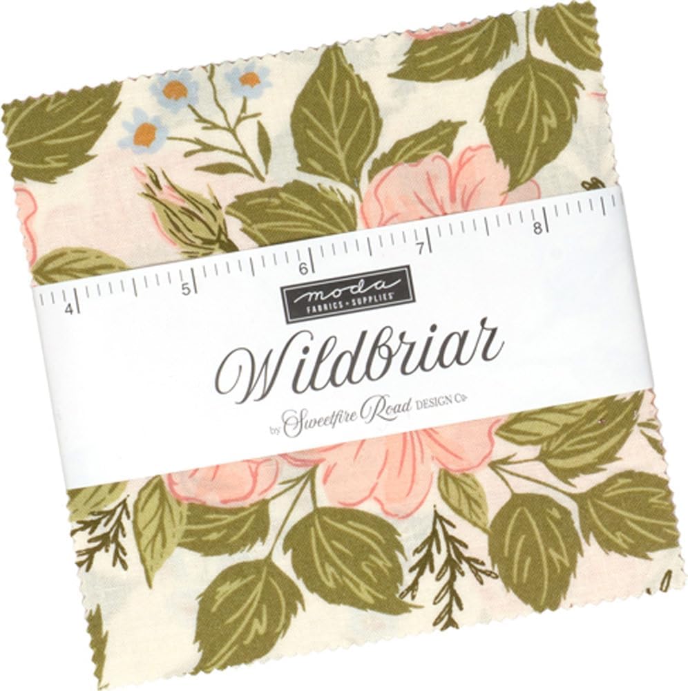 Sweetfire Road Wildbriar Charm Pack 42 5-inch Squares Moda Fabrics