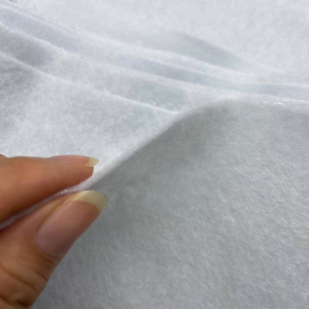 36 Inch Wide Polyester Soft Felt Fabric, 1.2mm Thick Needle Punched