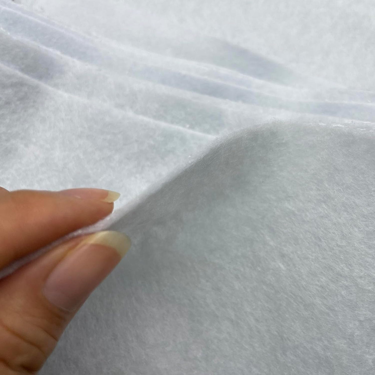 36 Inch Wide Polyester Soft Felt Fabric, 1.2mm Thick Needle Punched