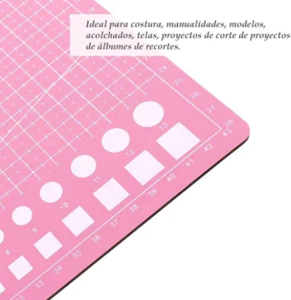 Self Healing Sewing Mat, PVC Double Sided Craft Cutting Mat A3 Sewing