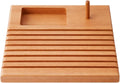 Wood Quilt Ruler Holder, Quilting Organizer with 0.22 in and 0.55 cm