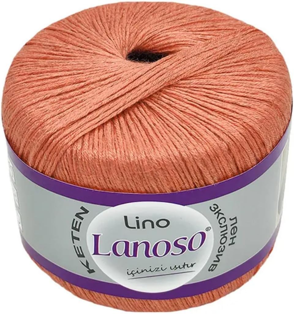 Lino Yarn - 50% Linen 50% Viscose Blend, 50g (1, 934)