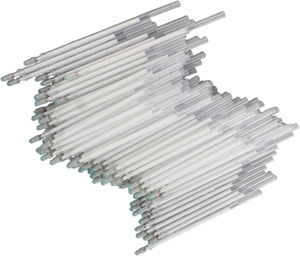 100Pcs Fabric Marking Refills, White, High Temperature Disappearing