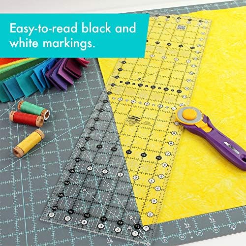 Creative Grids Quilt Ruler 6-1/2in x 24-1/2in Rectangle - CGR24 – Made