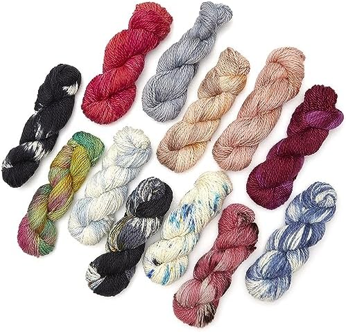 100% Baby Alpaca Yarn, 100g Hank, Enchanted Fern