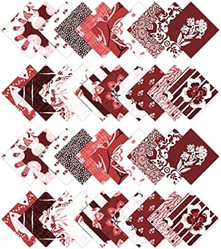 Soimoi Jelly Roll Fabrics for Quilting 40 Strip 2.5" Inches Cotton