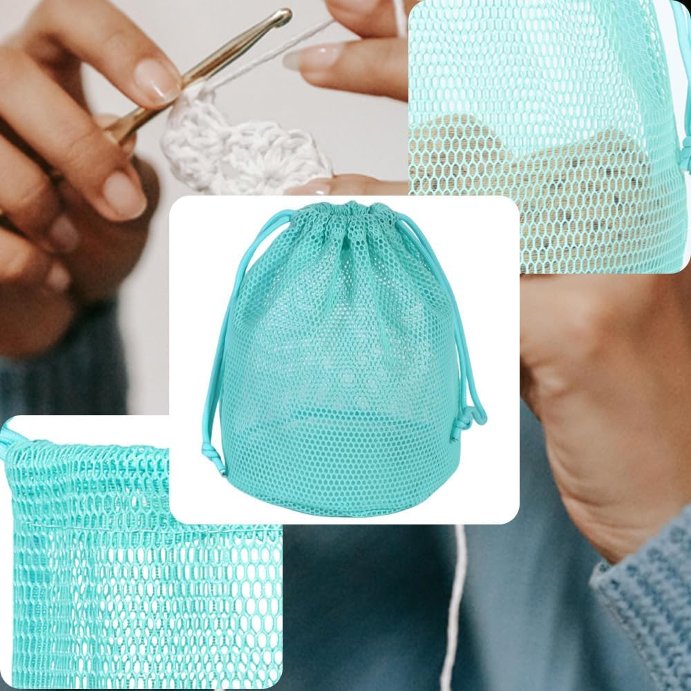 Yarn Storage Organizer, Portable Crochet Bag Organizer,Durable