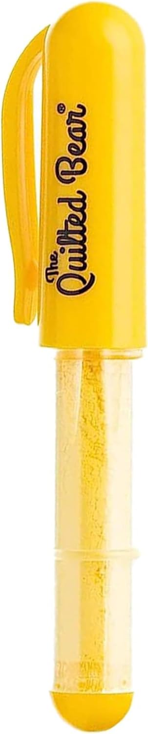 The Quilted Bear Chalk Fabric Marker for Sewing - Pen Style Refillable