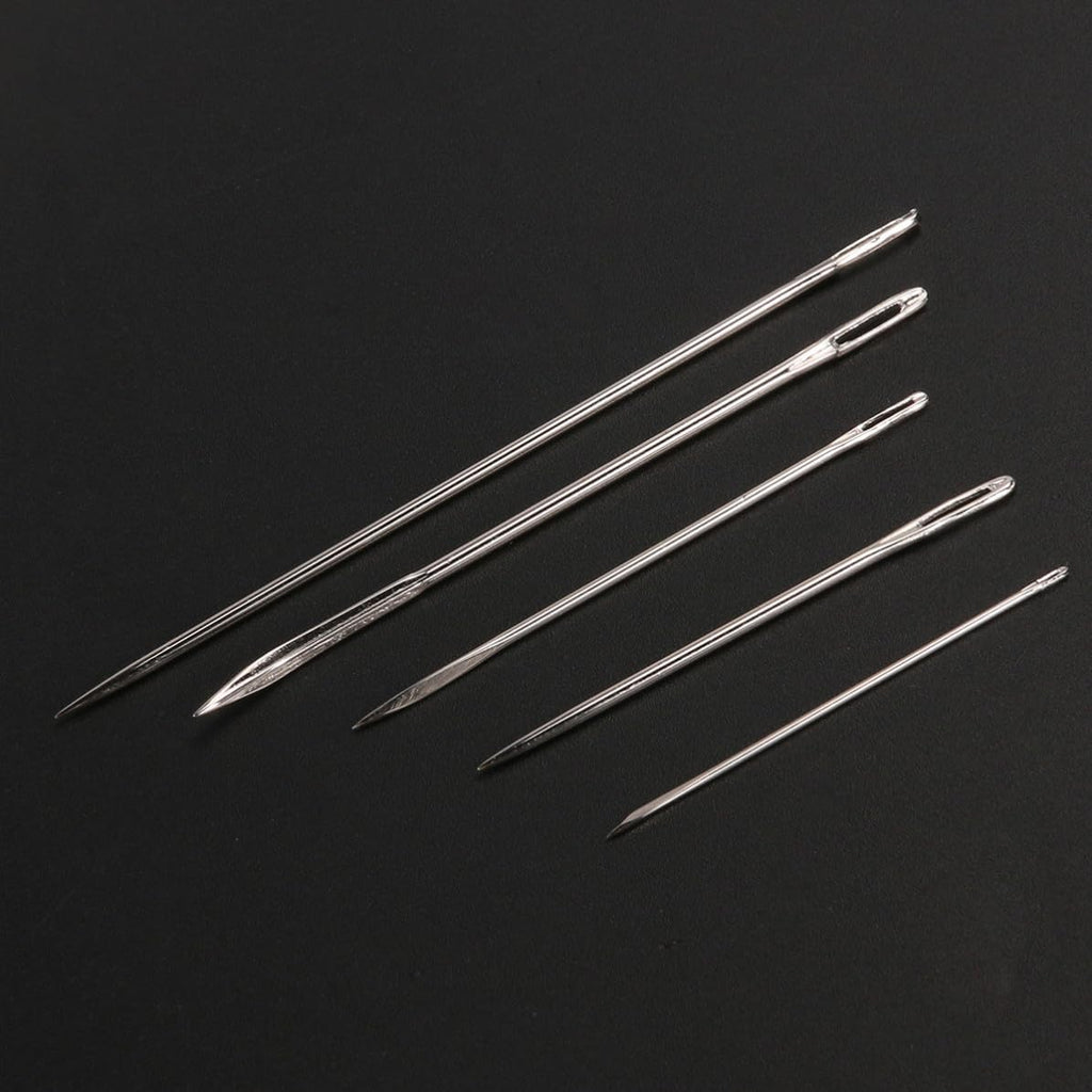10pcs Sewing Needle Set with Stitching Awl and Thread Thimbles, Kit