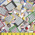 Quality Sewing Fabric for Quilting $ Sewing – 100% Cotton Bingo Balls
