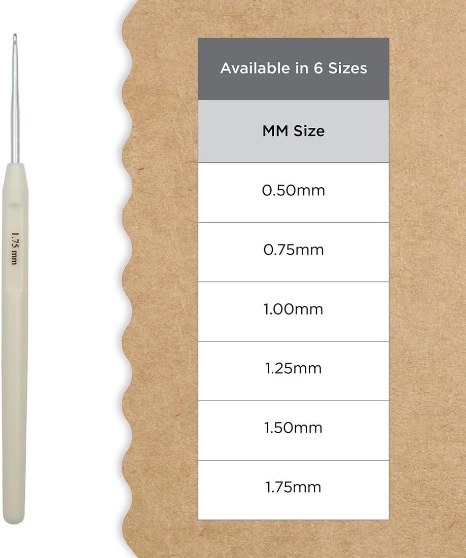 Knitter’s Pride Pearl Single-ended Steel Crochet Hook - 1.75 mm