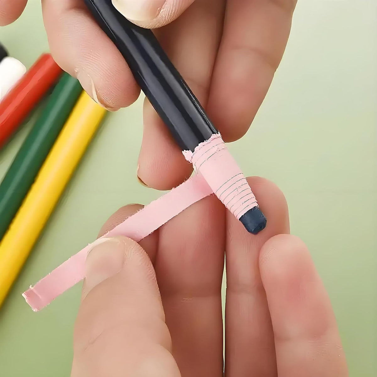 sunnates 12 Pieces Sewing Mark Pencils Tailor Marking Pen Sewing