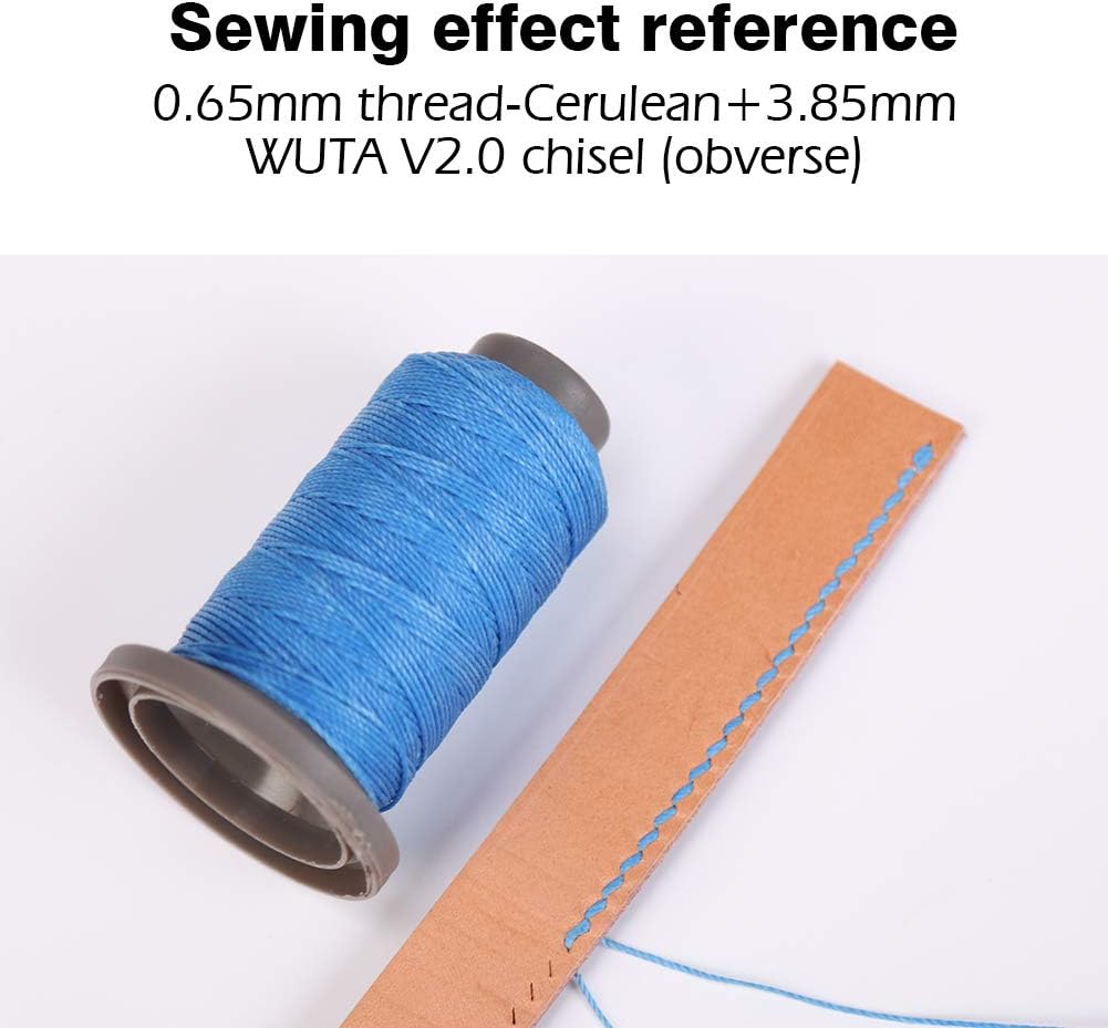 WUTA Leather Sewing Lines Round Waxed Thread Polyster Hand Sewing Line